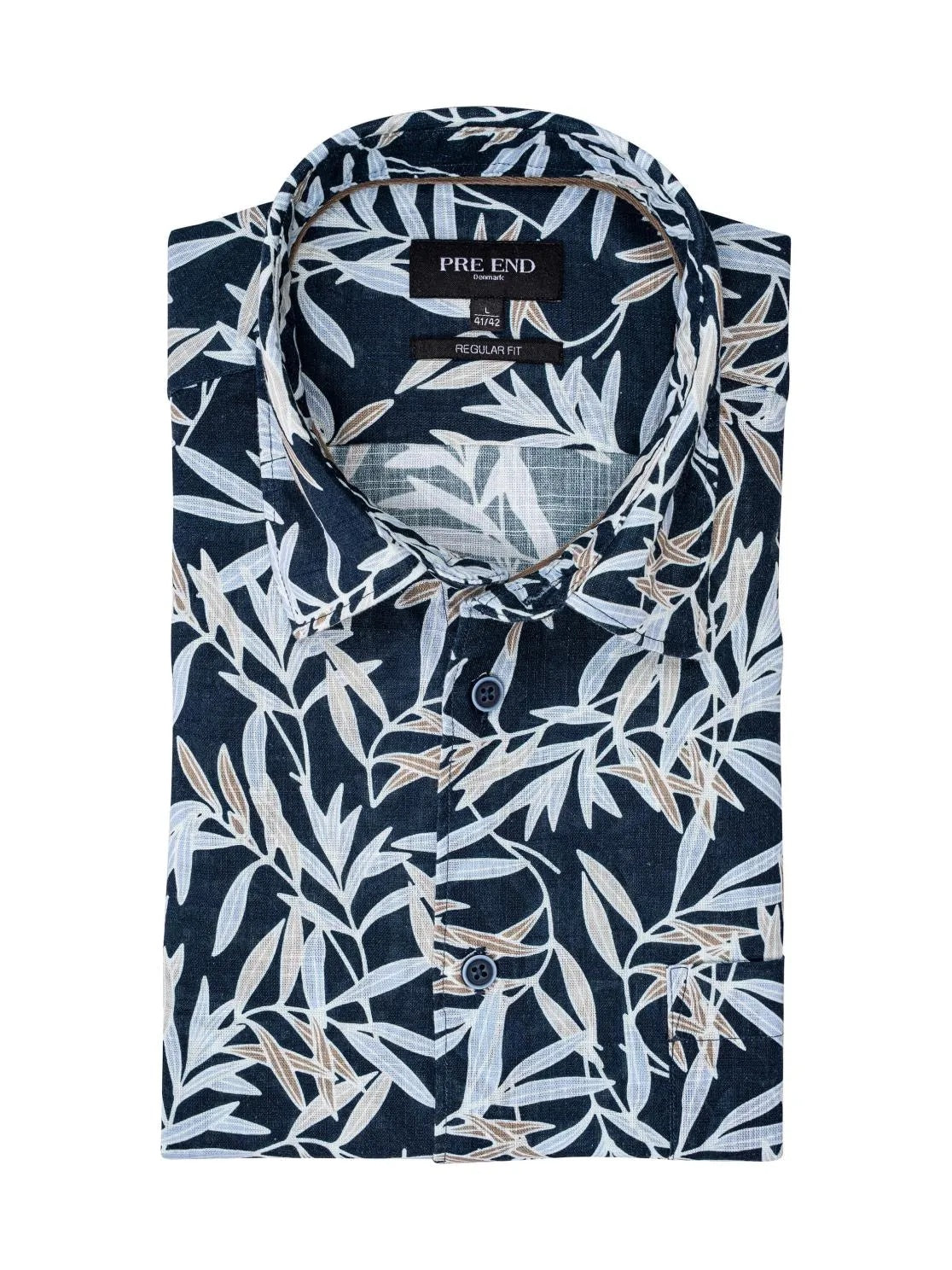 Pre-End PEwalter shirt SS Dark Sapphire