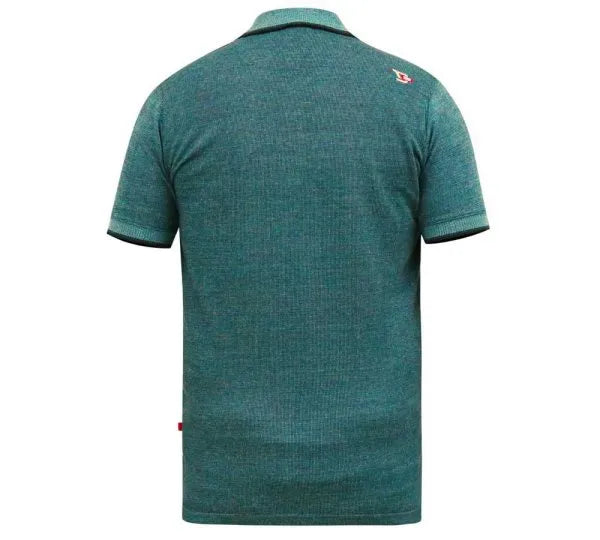 Duke 555 Troy Polo Groen/Blauw Big Men Size