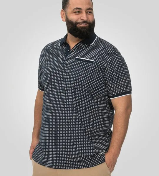 Duke 555 Coventry Polo Blauw Big Men Size