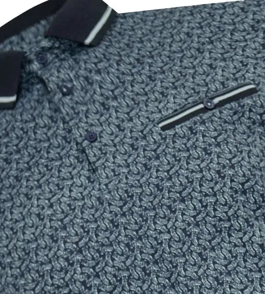 Duke 555 Woolwich Polo Blauw Big Men Size