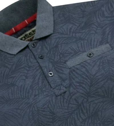 Duke 555 Uttoxeter Polo Blauw Big Men Size