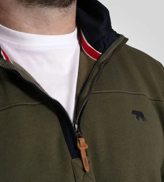 D555 Leicester- 2 Sweater Khaki Big Men Size
