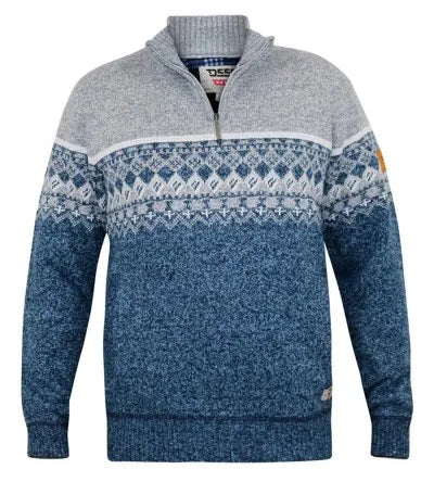 Duke 555 Ruddington Trui Blauw