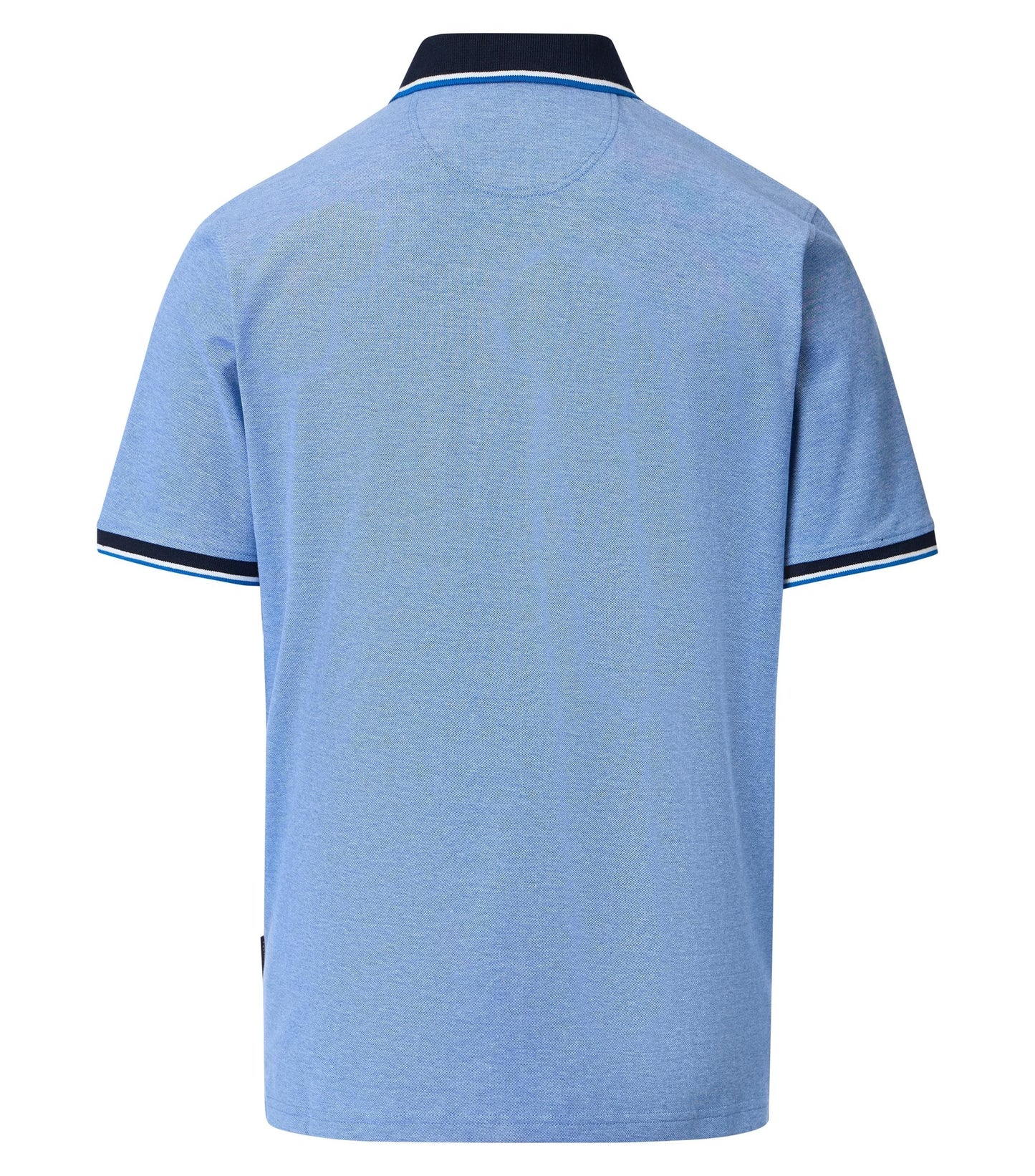 CASAMODA POLO 2-TONE KLEUR BLAUW