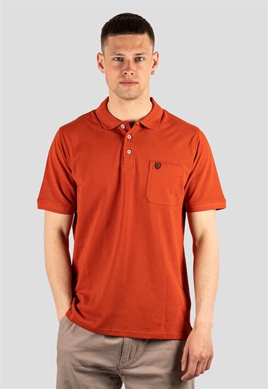 Pre-end Niels Polo Oranje/rood