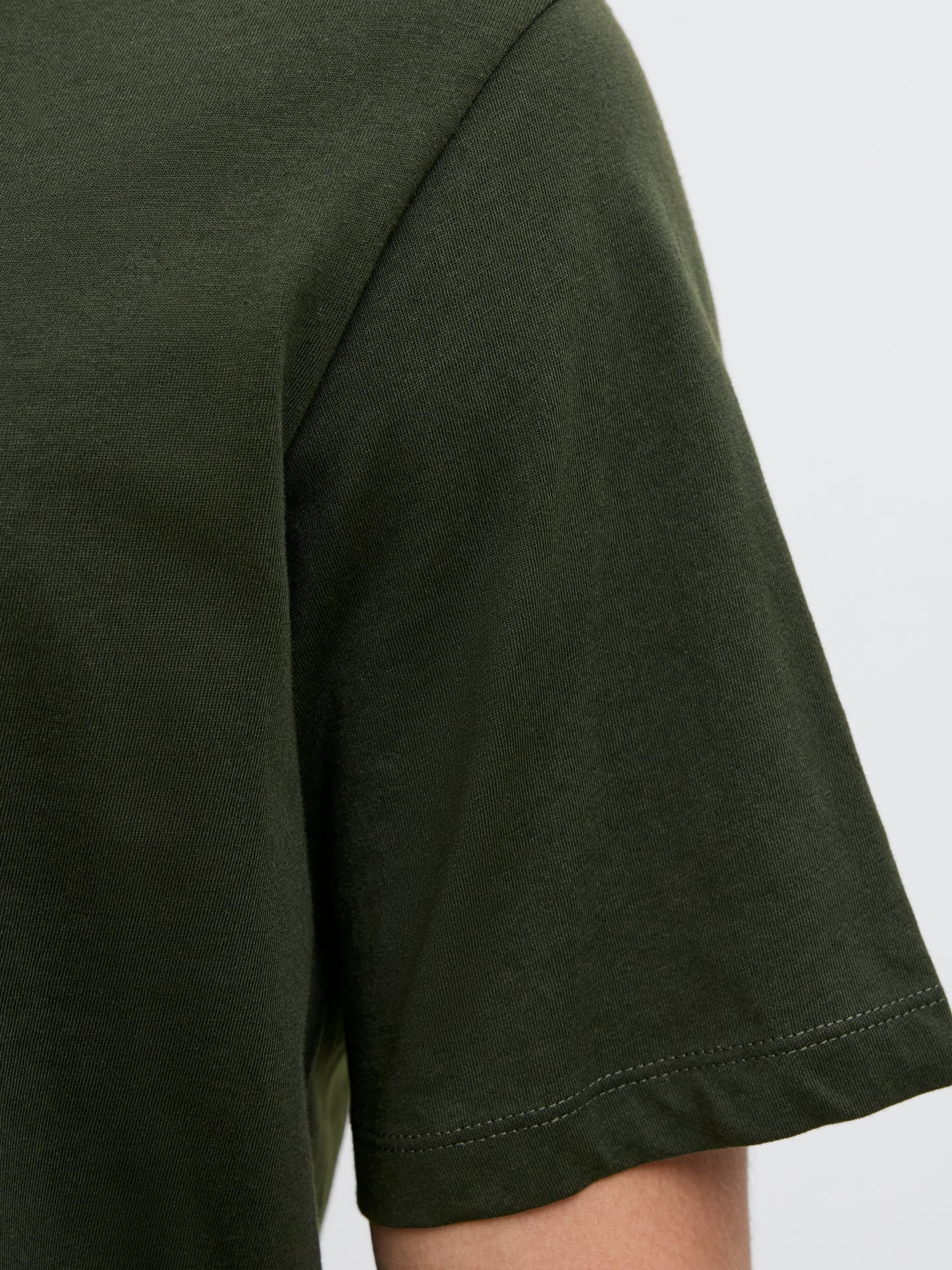 JACK&JONES JJURBAN TEE SS CREW NECK PLS GROEN
