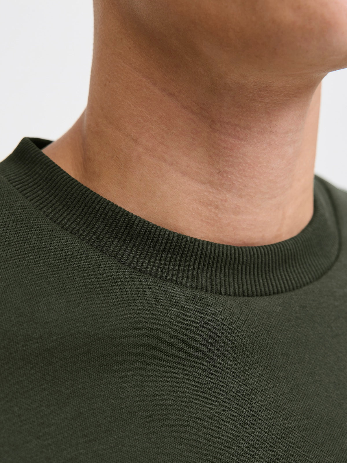 JACK&JONES JJBRANDY SWEAT CREW NECK PLS GROEN