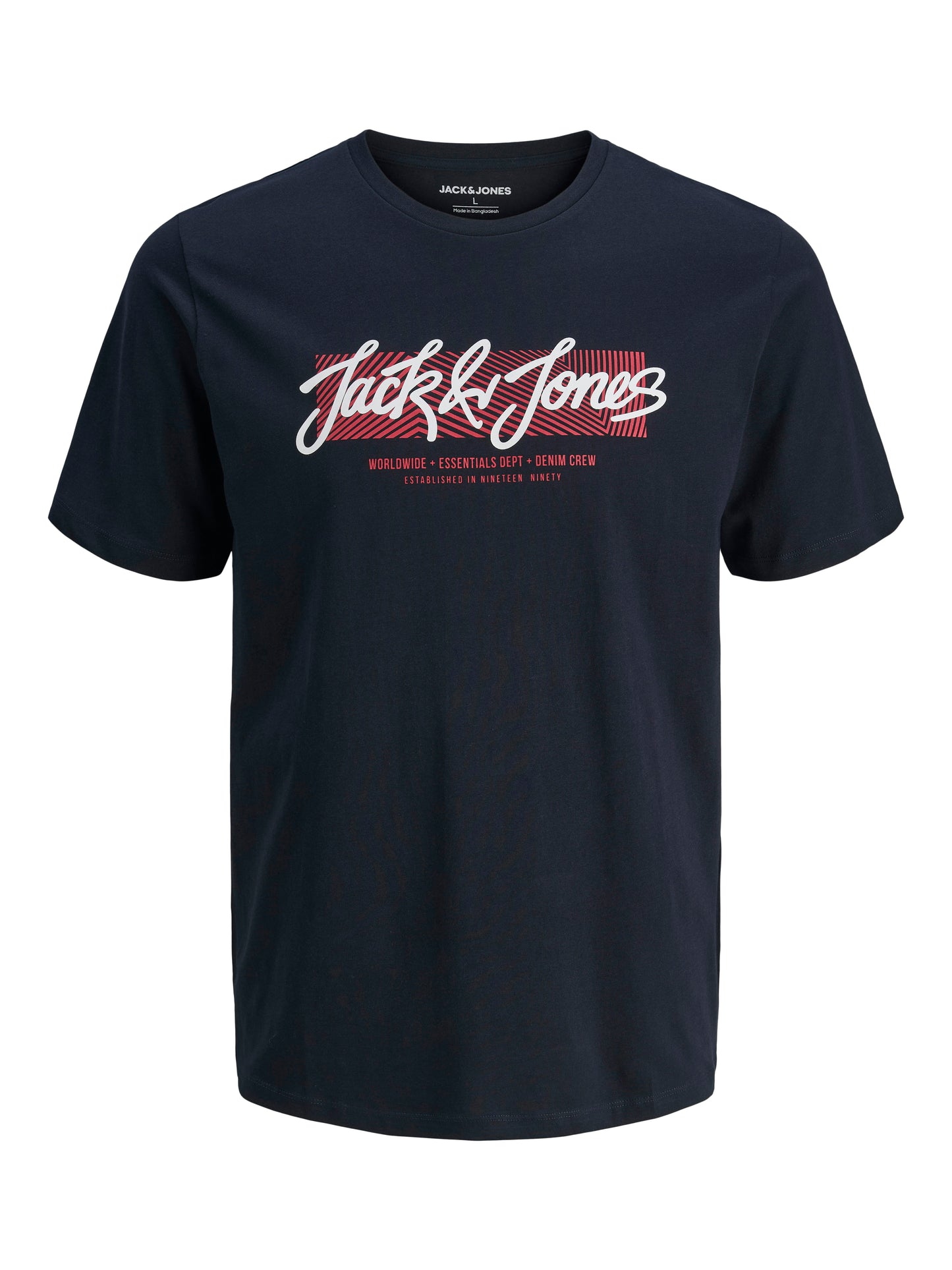 JACK&JONES JJURBAN TEE SS CREW NECK PLS BLAUW