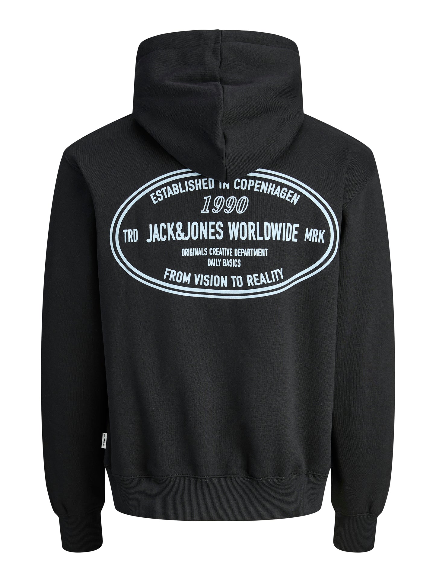 JORYORK GRAPHIC SWEAT HOOD PLS ZWART