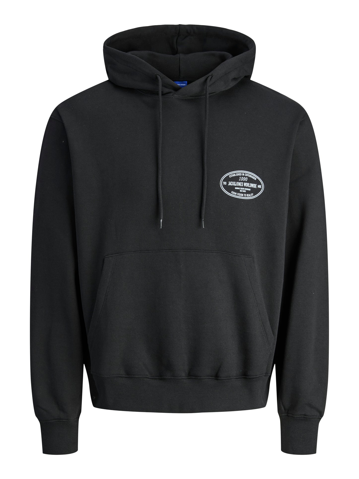 JORYORK GRAPHIC SWEAT HOOD PLS ZWART
