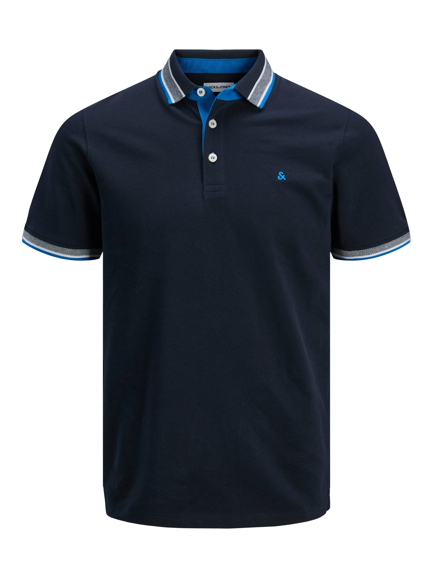 Jack & Jones JJEPAULOS POLO SS NOOS PLS Sky Captain Blauw