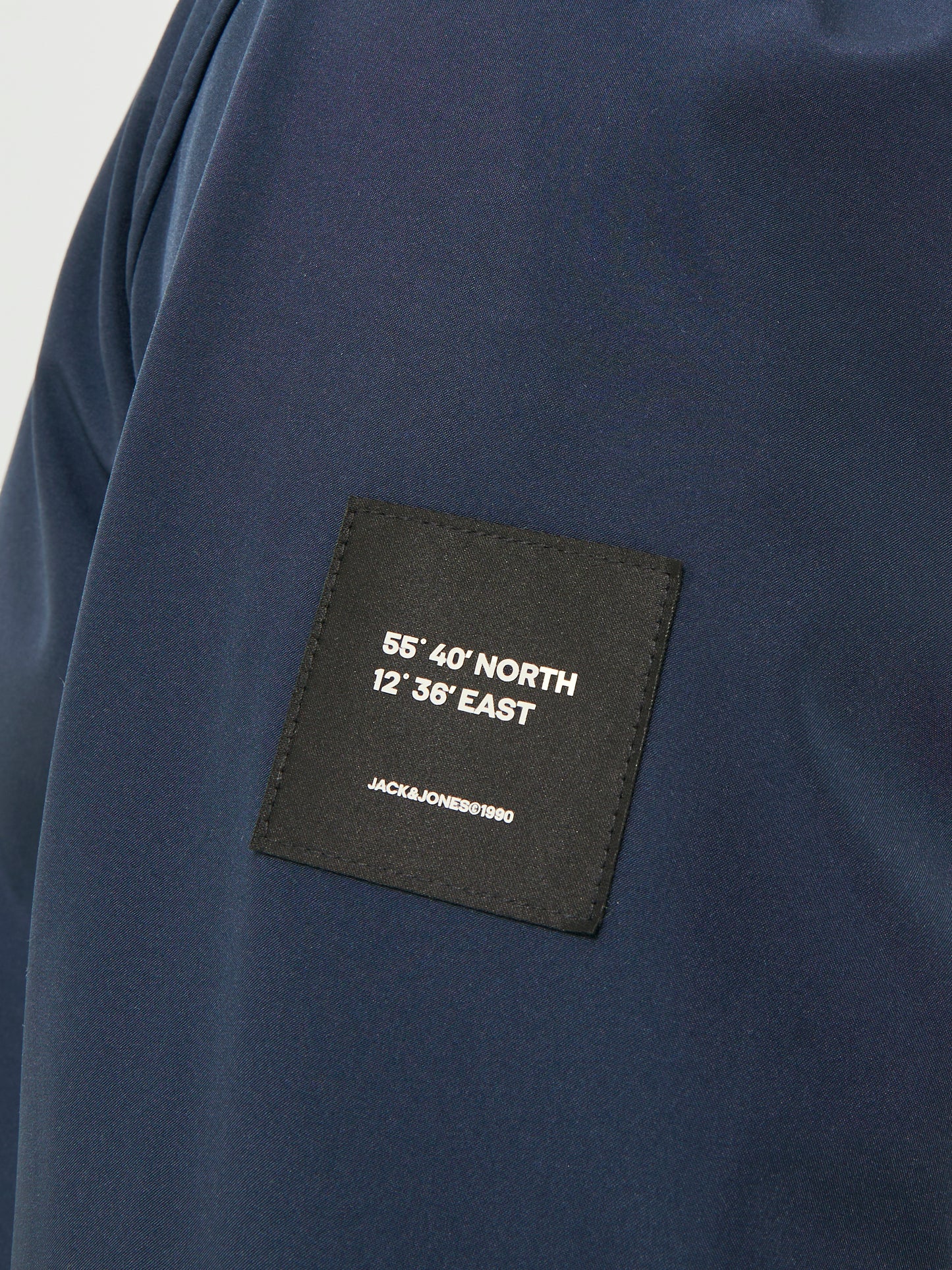 JACK&JONES JJEBASIC SOFTSHELL HOOD NOOS PLS BLAUW