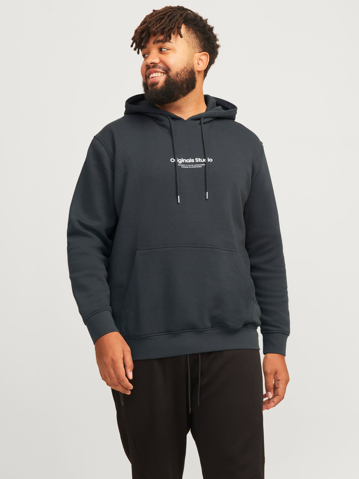 JACK&JONES JORVESTERBRO SWEAT HOOD GROEN
