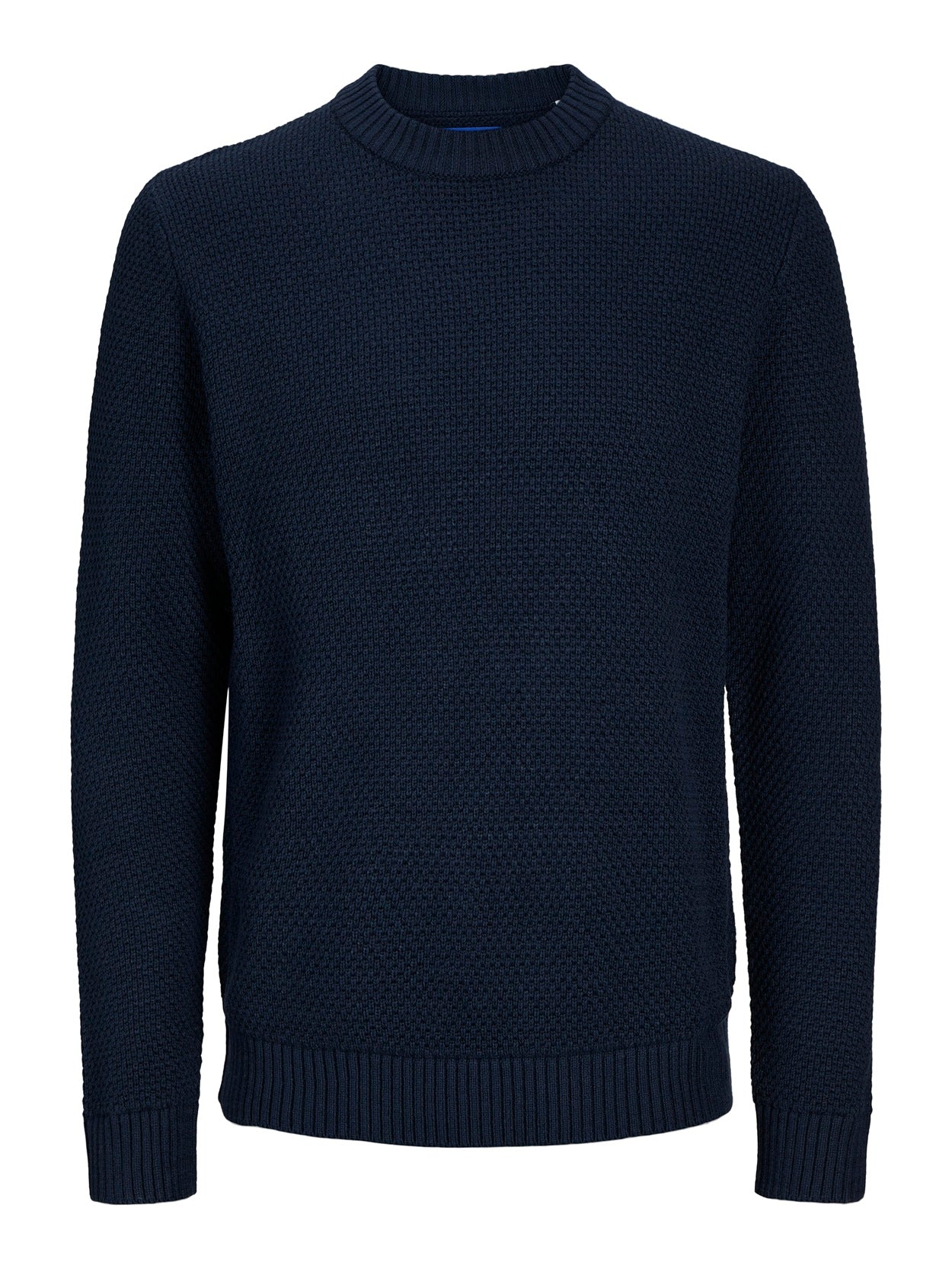 JOREATON KNIT CREW NECK BF PLS BLAUW