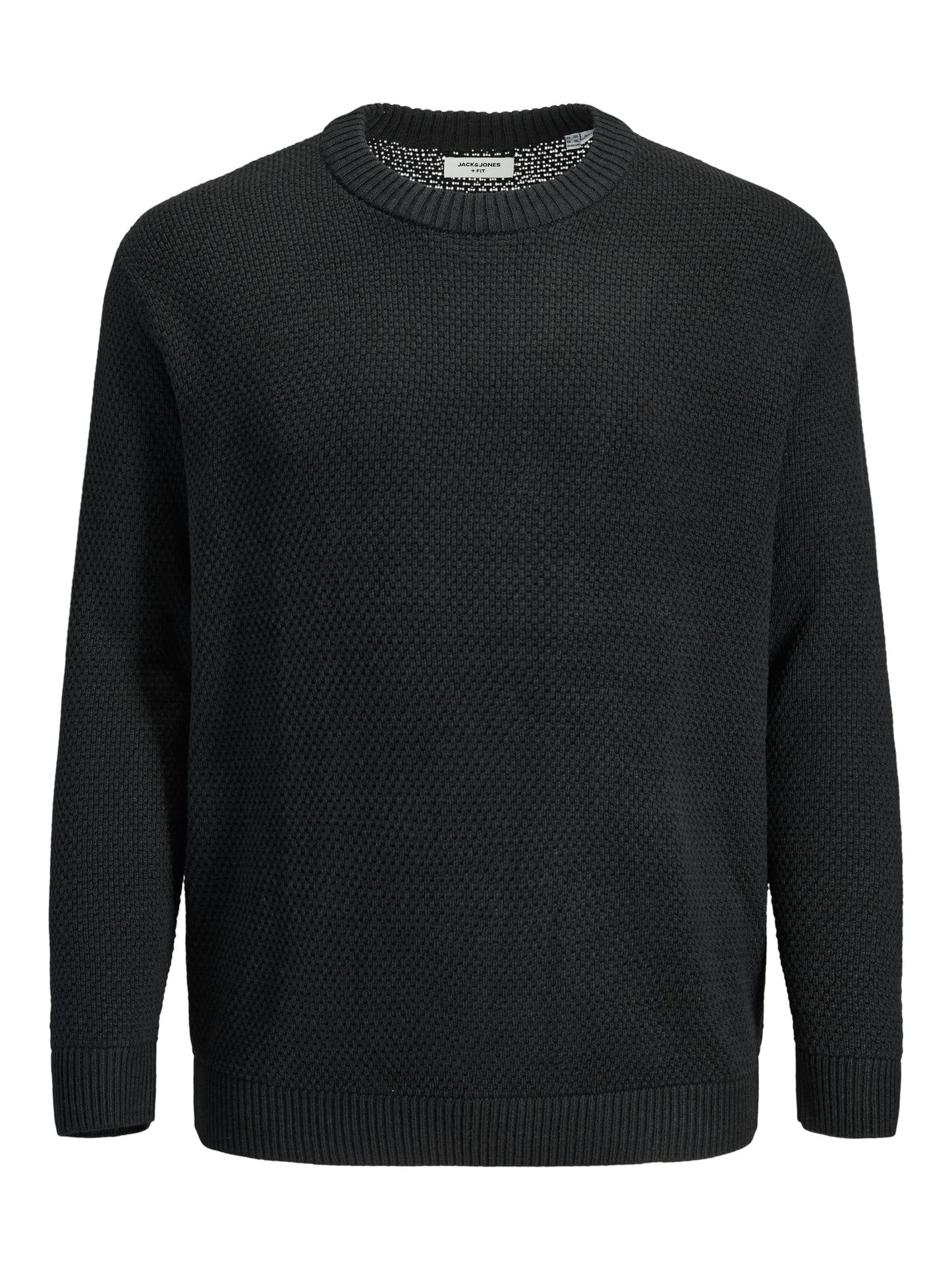JOREATON KNIT CREW NECK BF PLS ZWART
