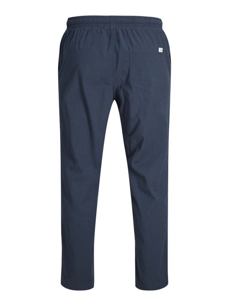 Jack & Jones PLUS JPSTACE JJBREEZE LINEN BLEND PLS Navy