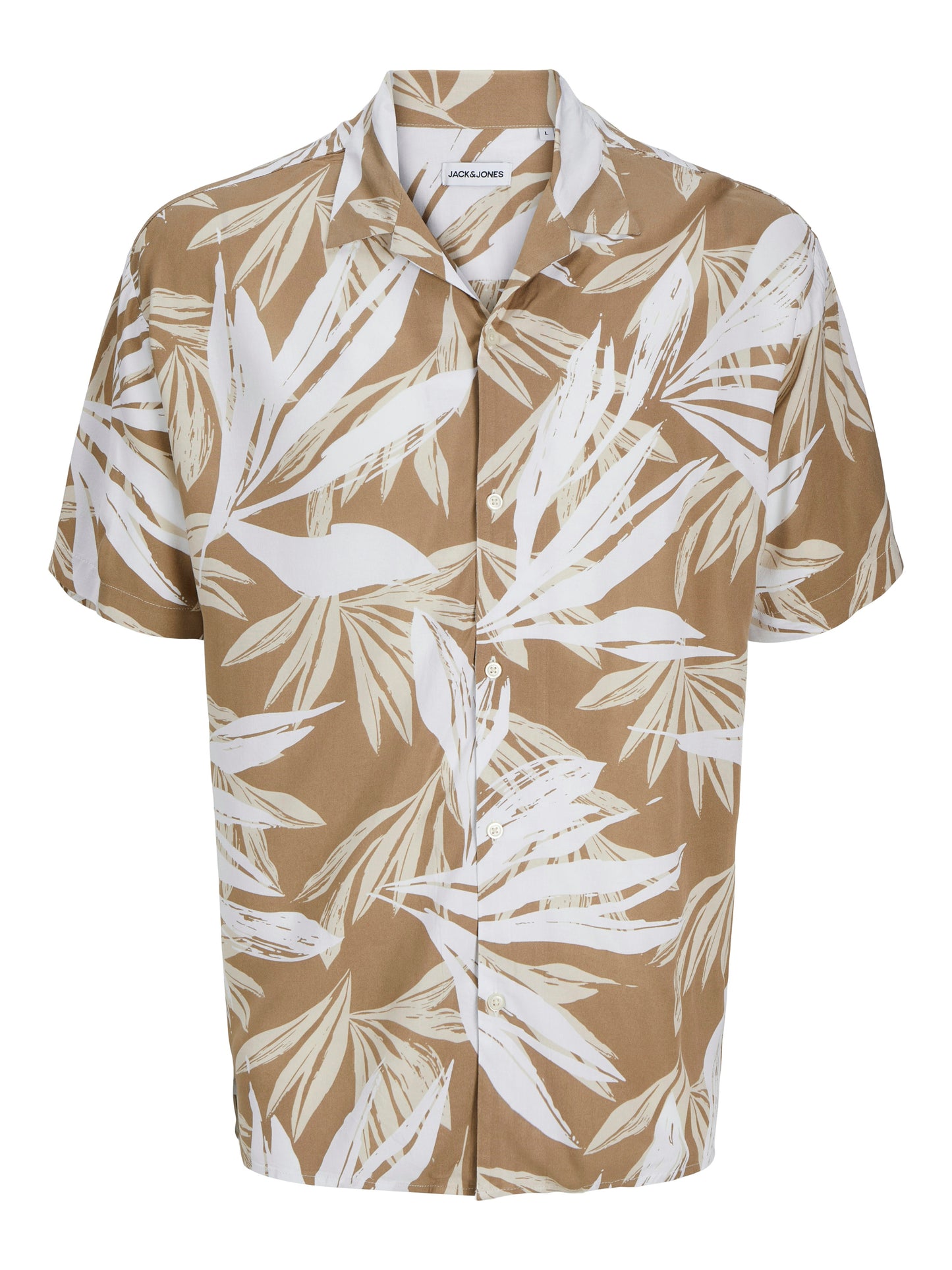 JACK & JONES JJEJEFF TROPICAL AOP RESORT SHIRT PLUSSIZE