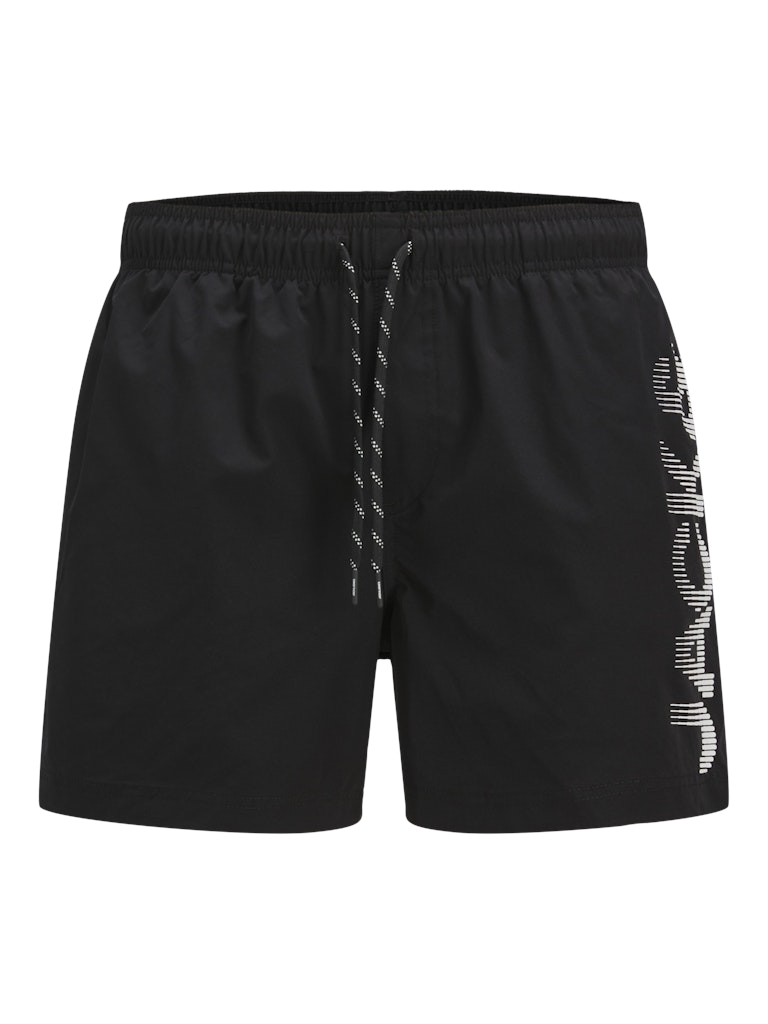 Jack & Jones JPSTMAUI JJSWIM SPLICE LOGO AKM SN PLS Zwart
