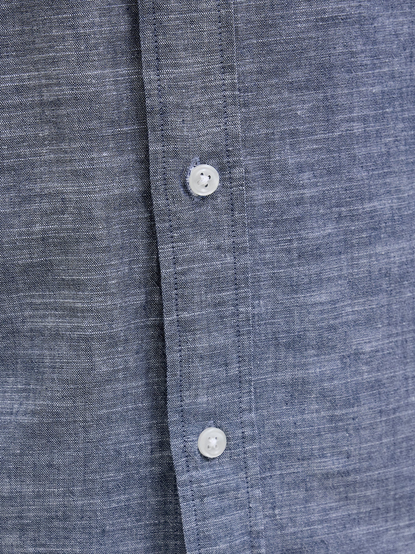 JACK&JONES JPRBLUSUMMER SHIELD S/S SHIRT DENIMBLAUW