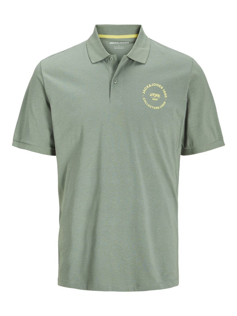 Jack & Jones PLUS JJSIMON POLO SS PLS Iceberg Green