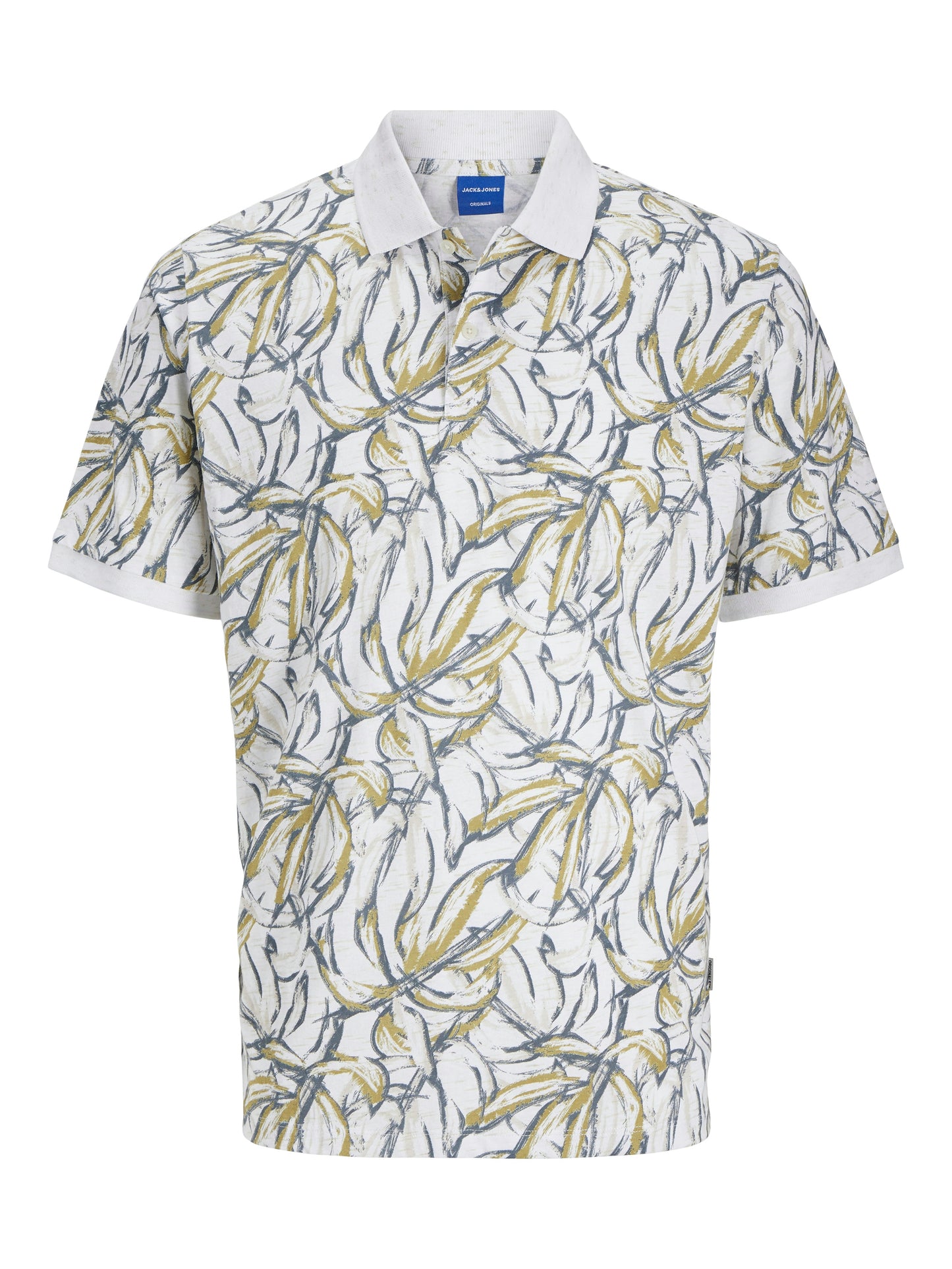 Jack & Jones JORSPLIT AOP POLO SS PLS WIT