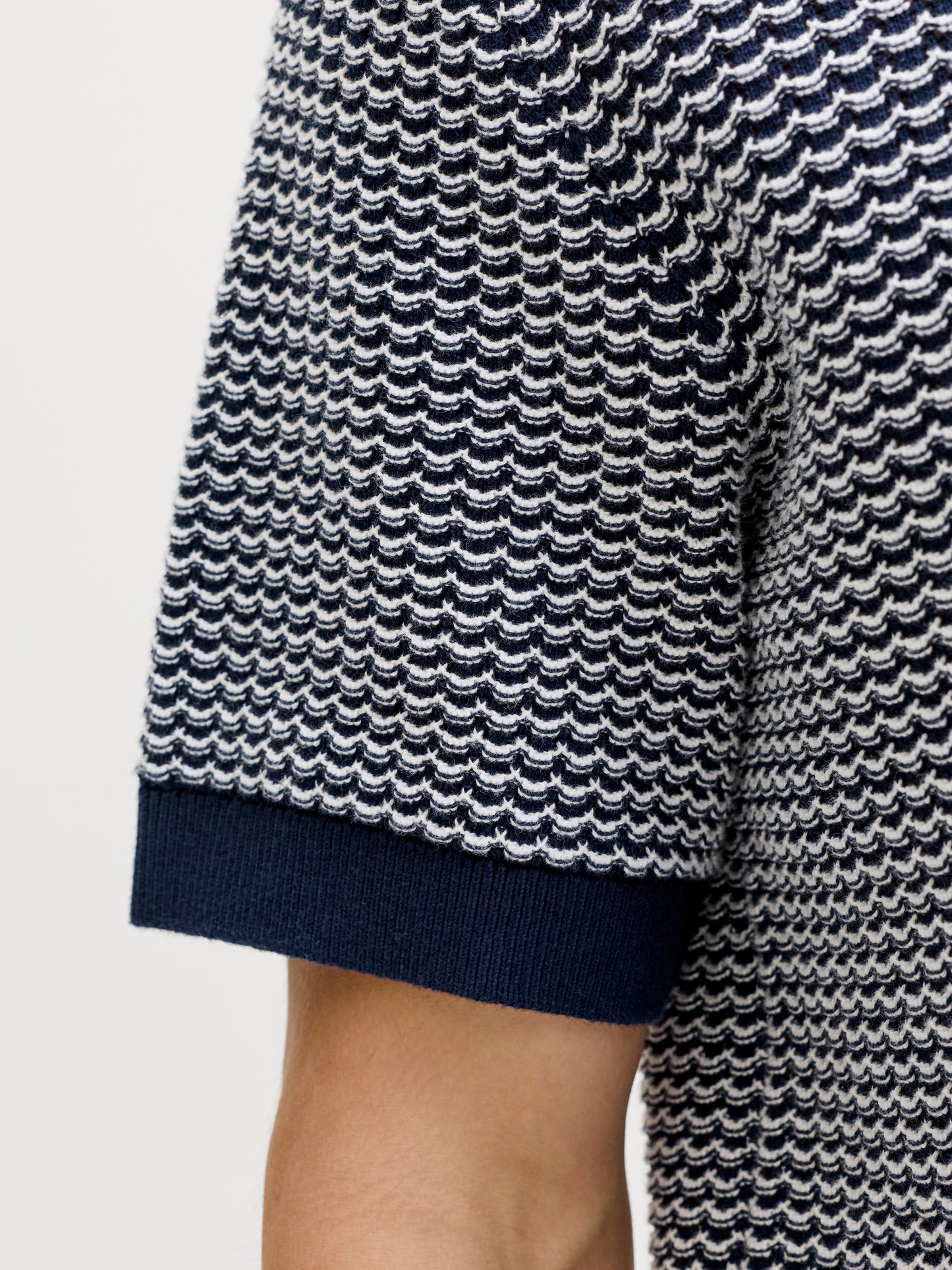 JACK&JONES JPRBLUKINGSLEY KNIT POLO SS PLS SKY CAPTAIN