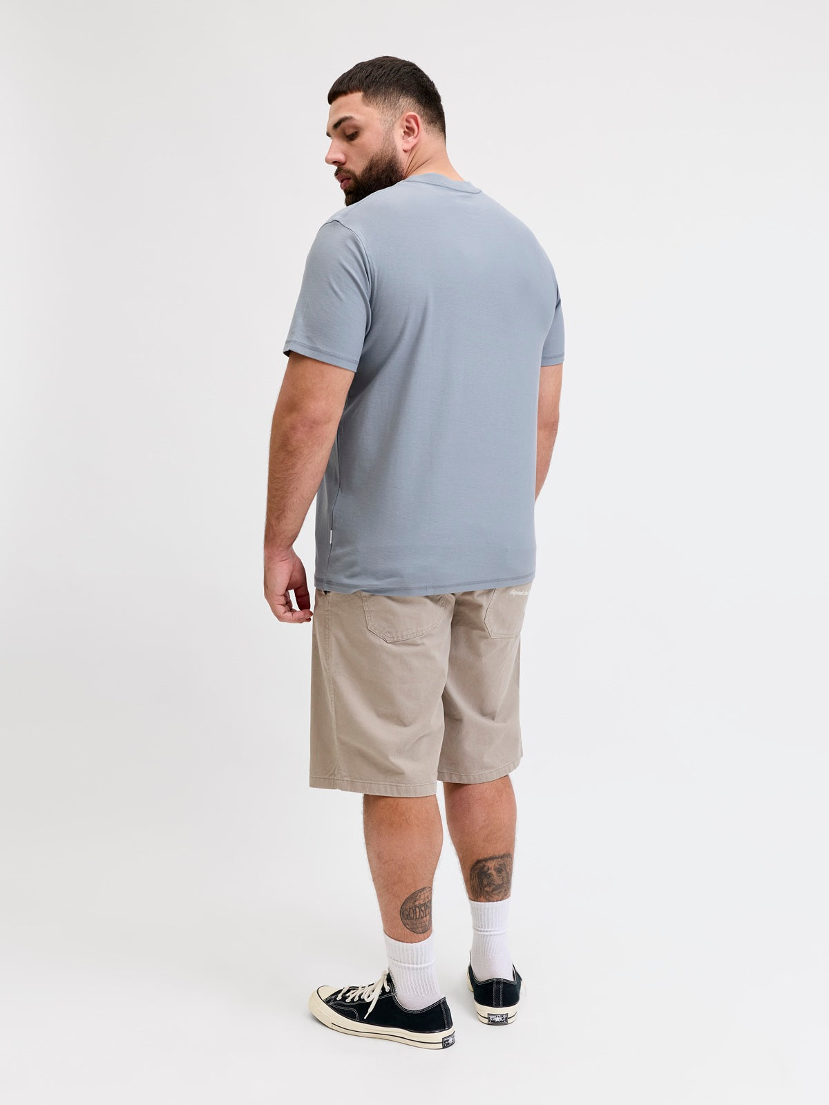 JACK&JONES JORCASSIS BRANDING TEE SS CREW NECK PLS