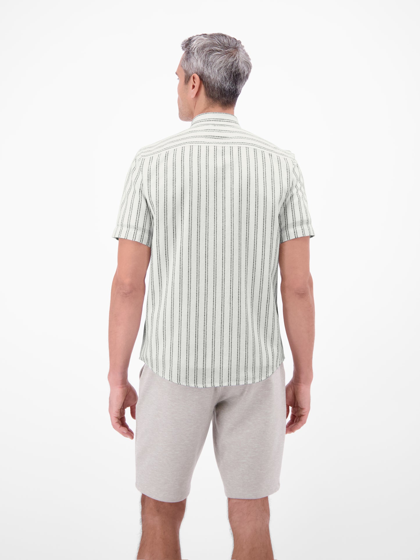 Lerros Overhemd Korte mouw Kleur Broken White