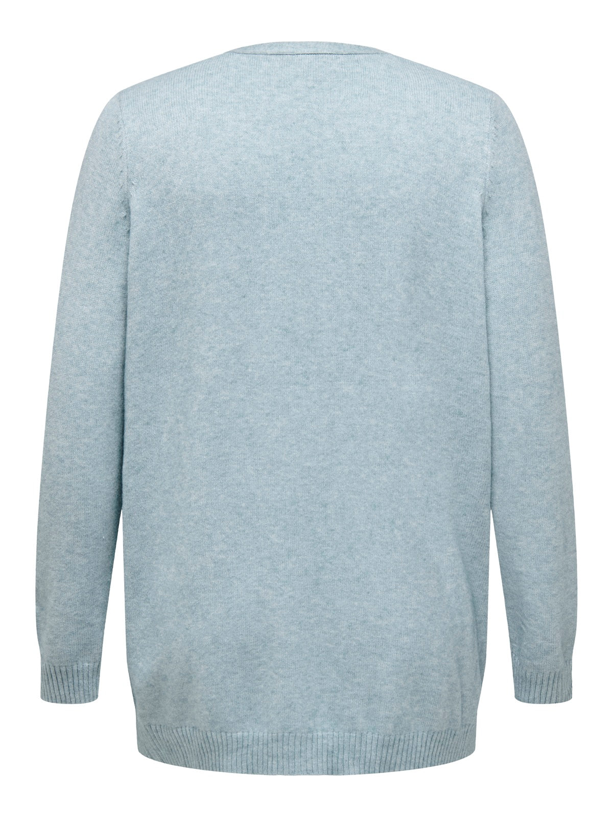 ONLY CARMAKOMA CARESLY LIFE L/S OPEN CARDIGAN KNT NOOS BLAUW