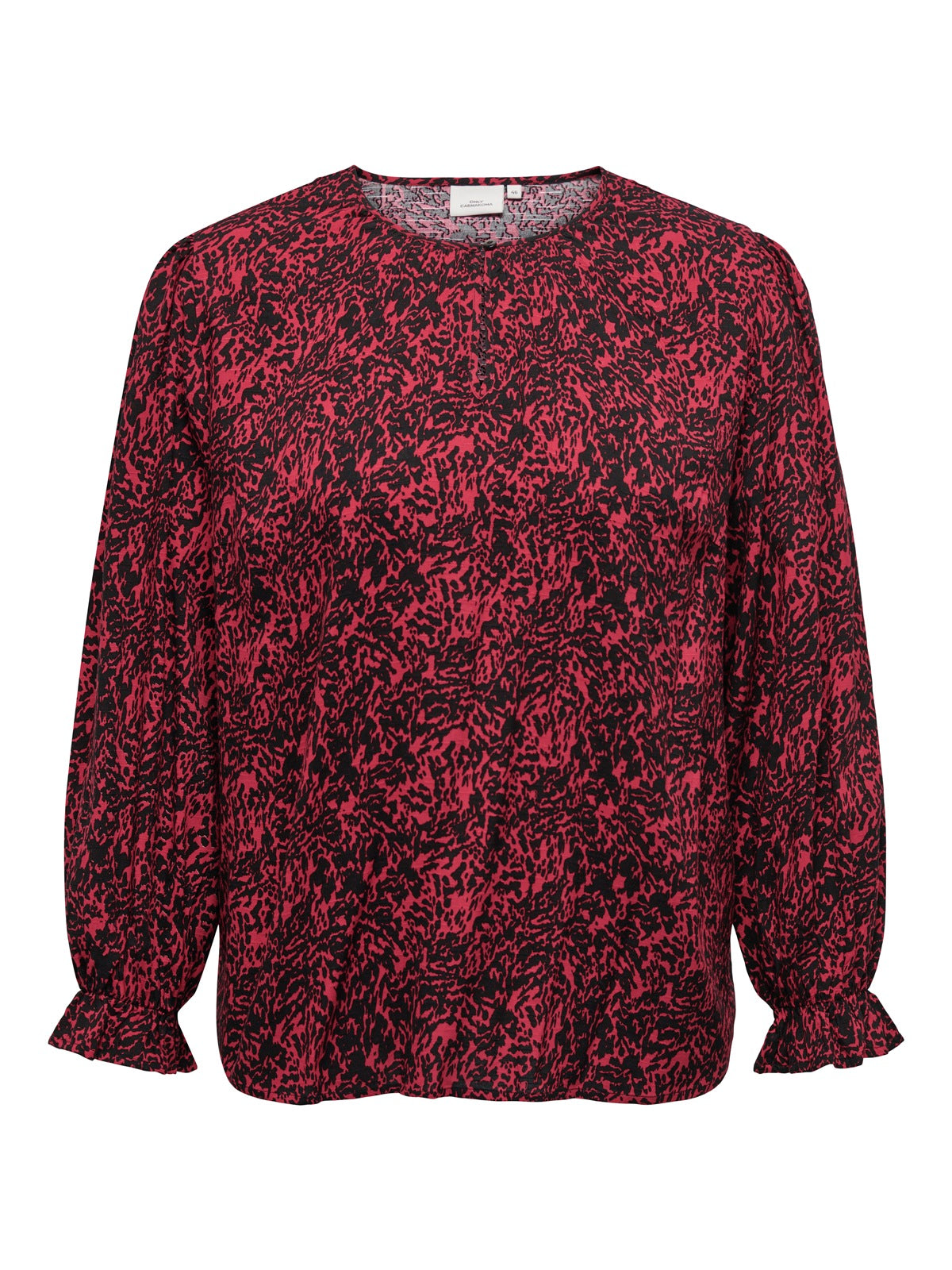 ONLY CARMAKOMA CARSCARLETT L/S O-NECK TOP