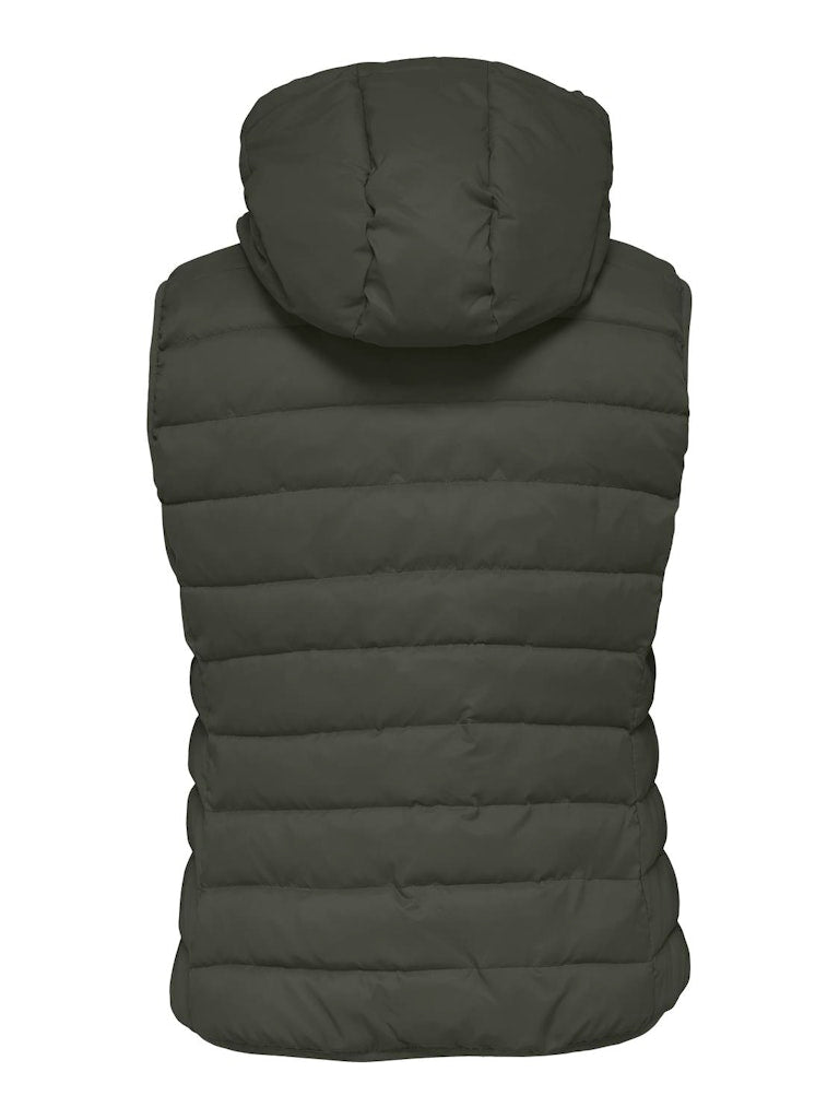 Only Carmakoma CARNEW TAHOE HOOD WAISTCOAT OTW NOOS Kambaba