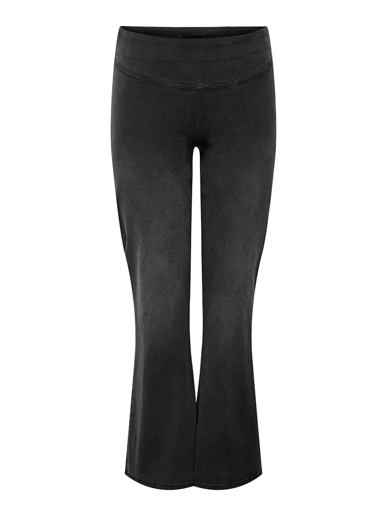 Only Carmakoma CARROYAL MID WAIST FLARED LEGGING NOOS zwart