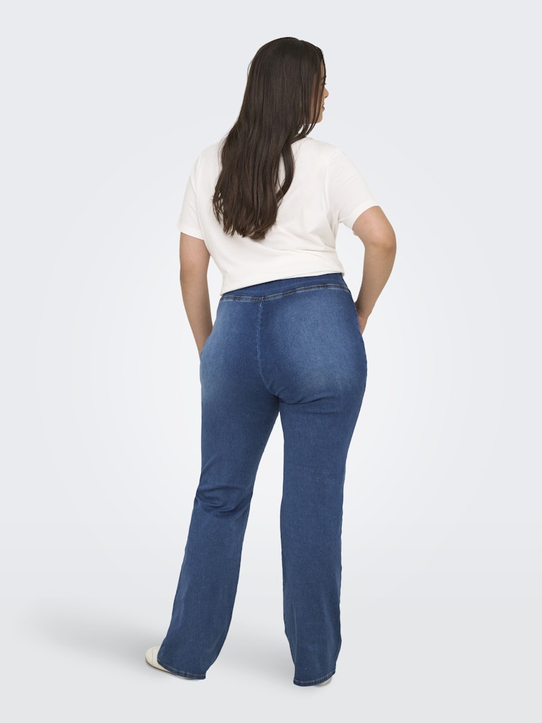Only Carmakoma CARROYAL MID WAIST FLARED LEGGING NOOS md Blue
