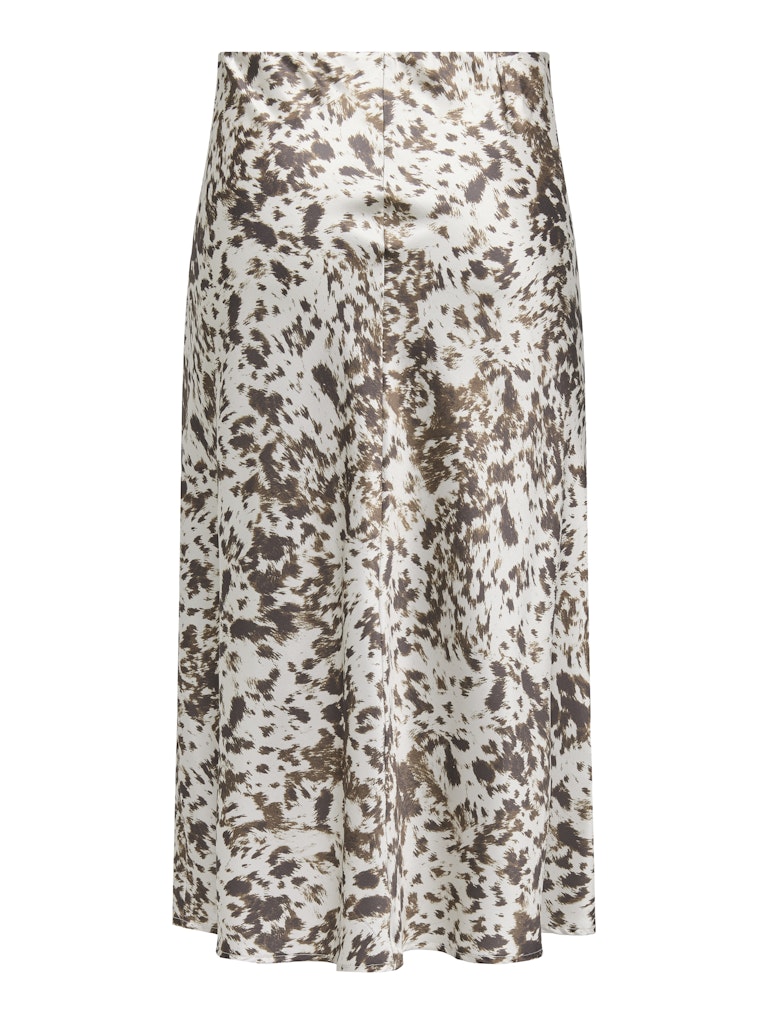 Only Carmakoma CARDOMINA SATIN CALF SKIRT WVN Moonbeam