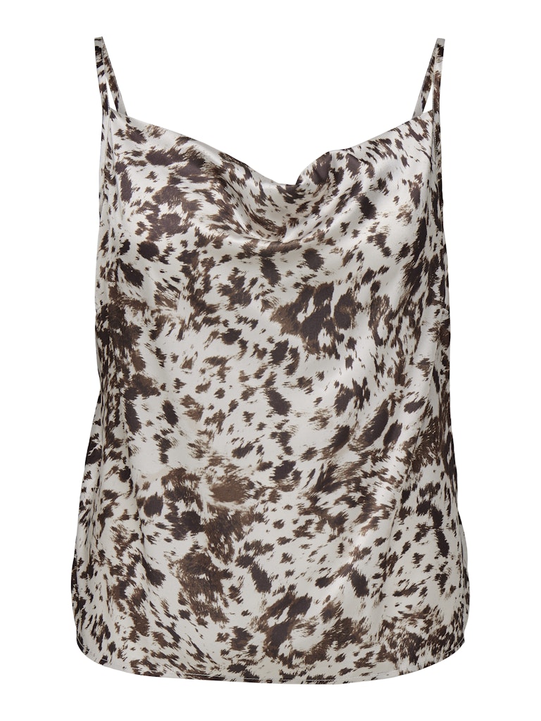 Only Carmakoma CARDOMINA SATIN SINGLET TOP WVN Moonbeam