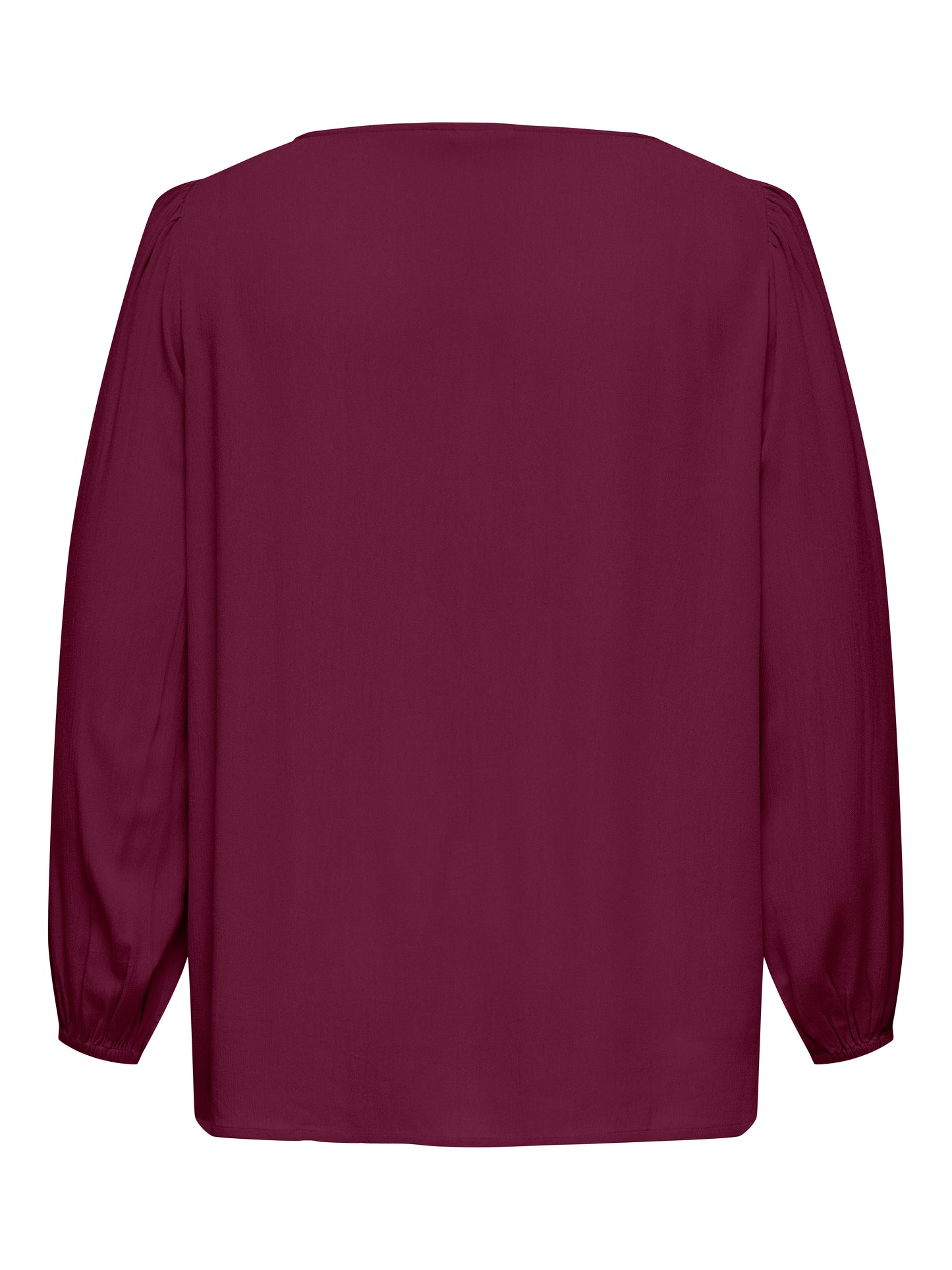 ONLY CARMAKOMA CARSELASI LS V-NECK TOP WVN