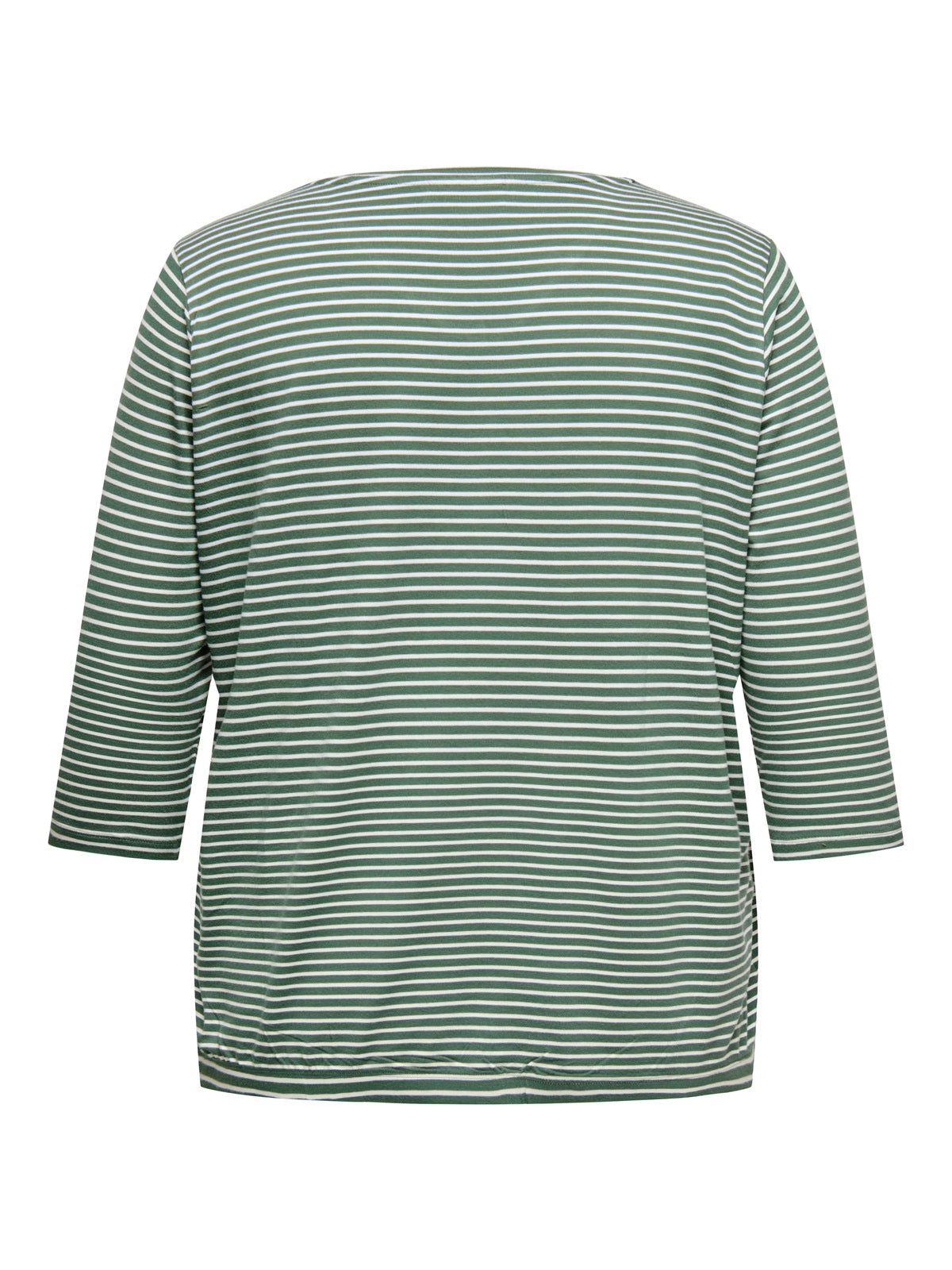 ONLY CARMAKOMA CARLINA 3/4 SLEEVE V-NECK BLOUSE JRS CLOUD DANCER