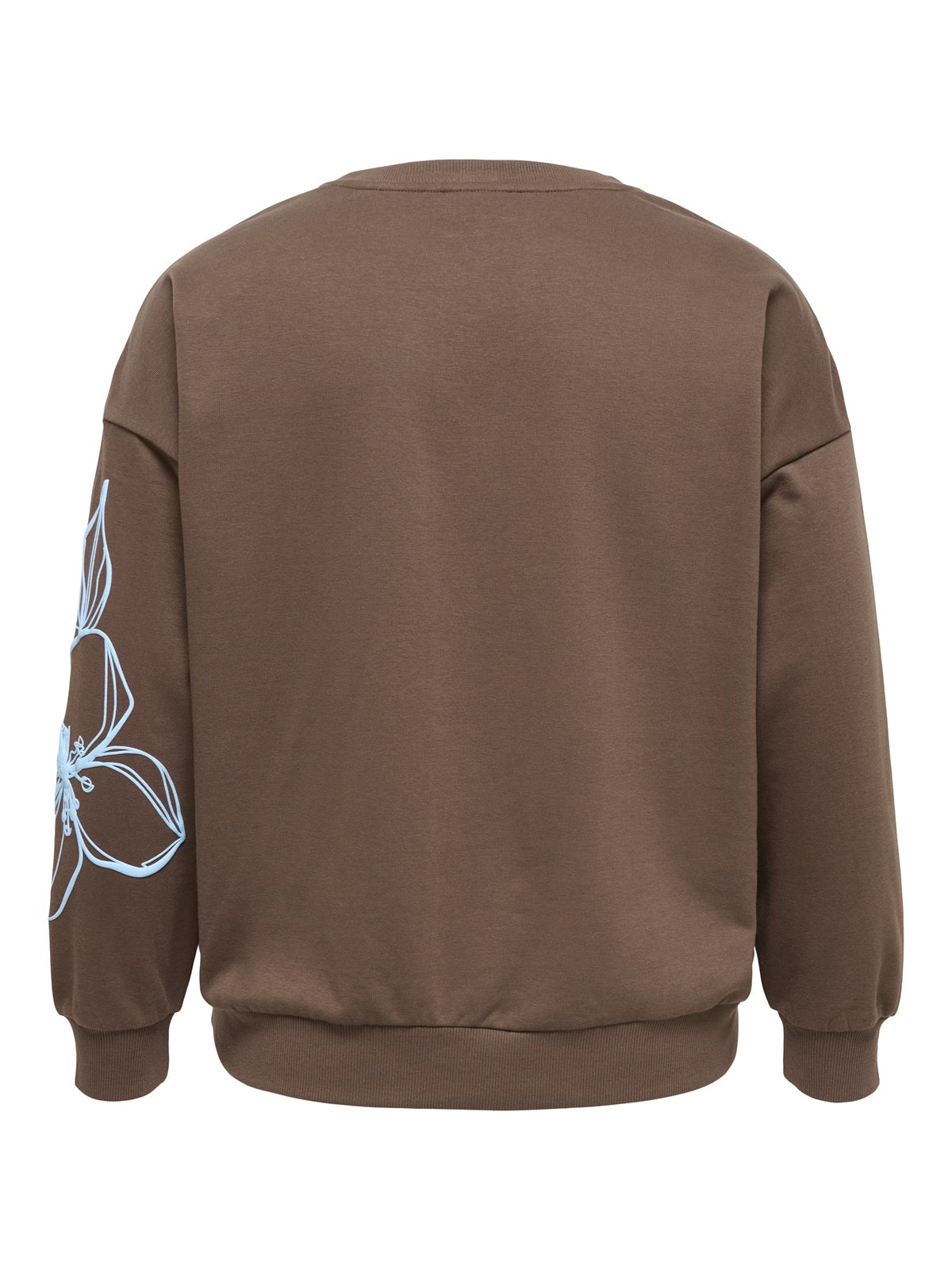 ONLY CARMAKOMA CARODESSA L/S O-NECK SWT JRS BRUIN