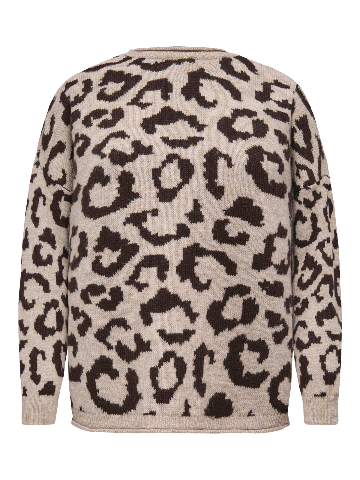 ONLY CARMAKOMA CARJADE ANIMAL L/S O-NECK KNT