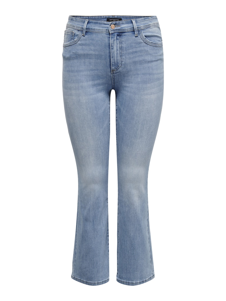 Only Carmakoma CARSALLY HW SK FLARED DNM BJ759 NOOS Light Medium Blue Denim