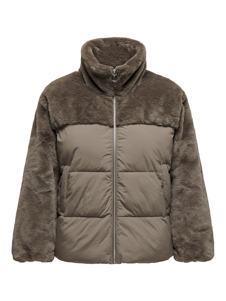 ONLY CARMAKOMA CARWANJA FUR PUFFER MIX JACKET OTW