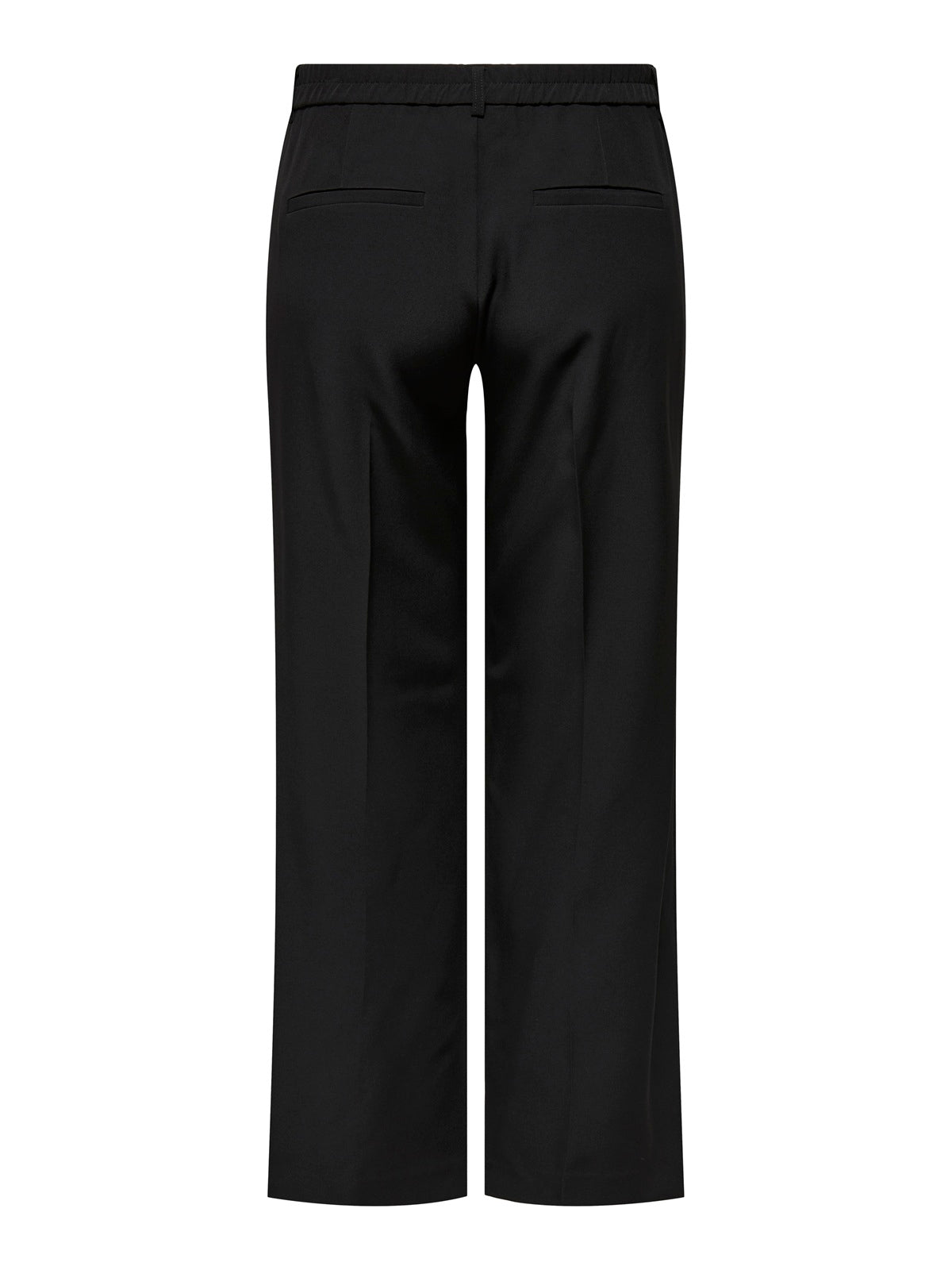 ONLY CARMAKOMA CARBERRY HW WIDE PANT ZWART