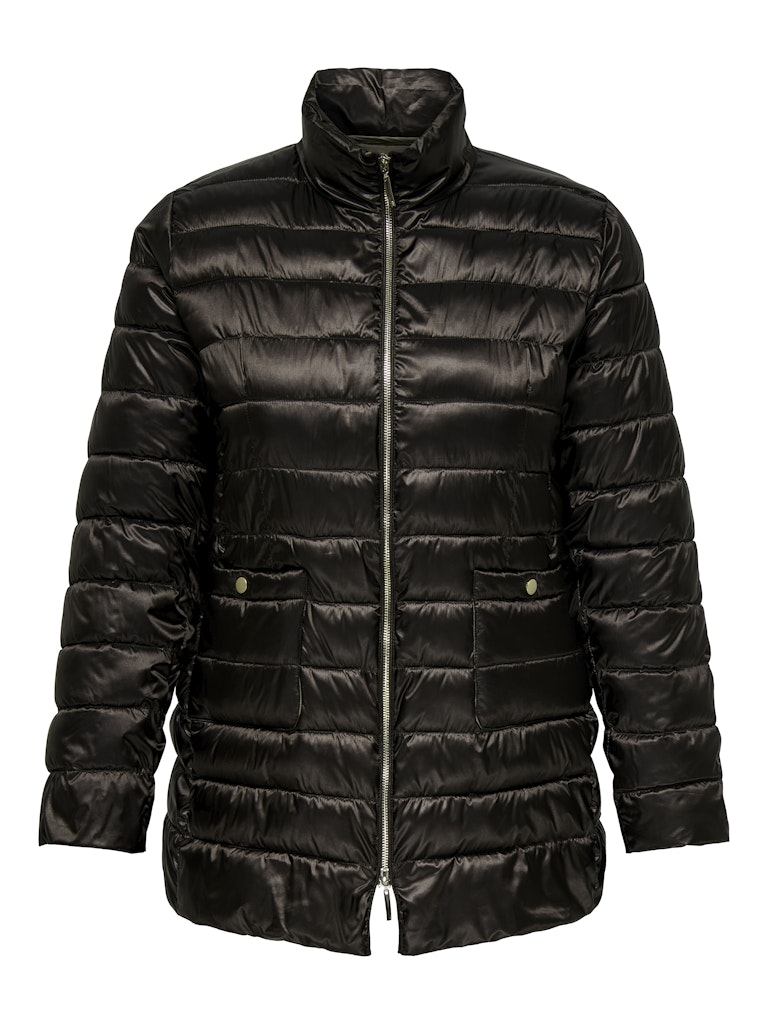 Only Carmakoma CARVEGA LIFE QUILT COAT OTW Chocolate Torte