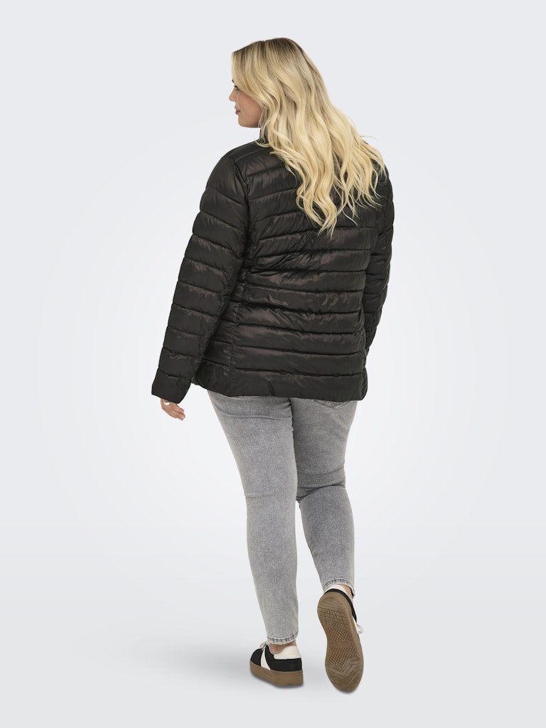 Only Carmakoma CARVEGA LIFE QUILT COAT OTW Chocolate Torte