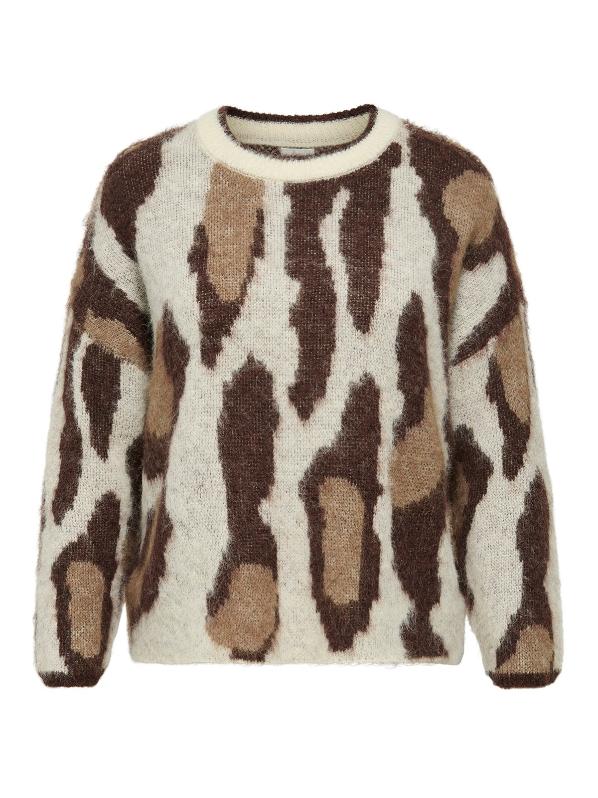 ONLY CARMARKOMA CAREDELIE LIFE LS JQ O-NECK KNT