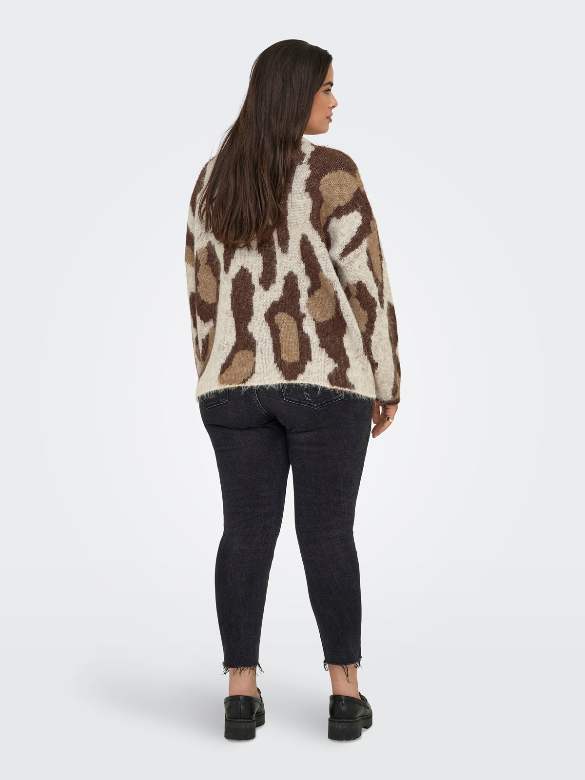 ONLY CARMARKOMA CAREDELIE LIFE LS JQ O-NECK KNT
