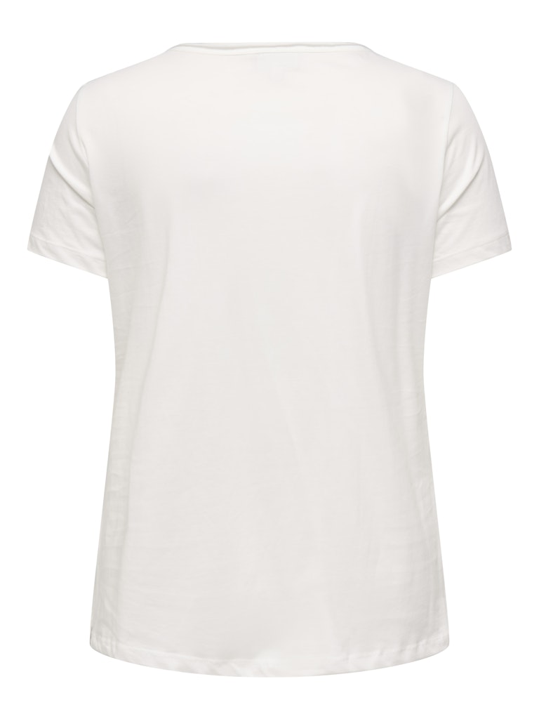 Only Carmakoma CARARNA LIFE SS REG TEE JRS wit