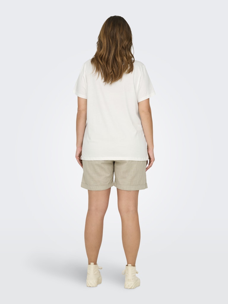 Only Carmakoma CARARNA LIFE SS REG TEE JRS wit