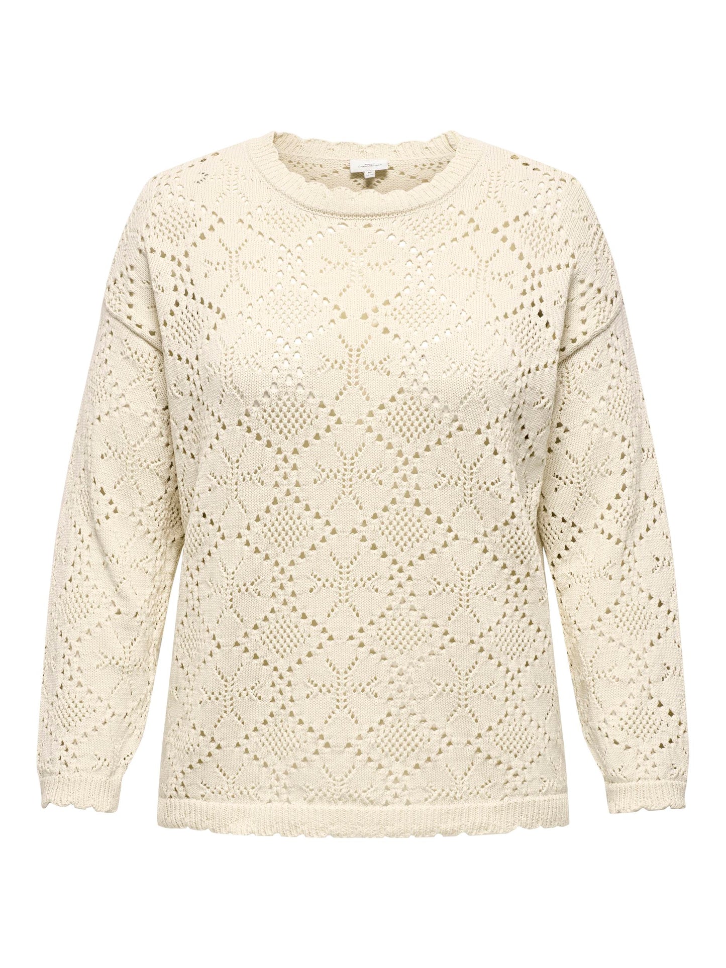 Only Carmakoma Cargail trui beige