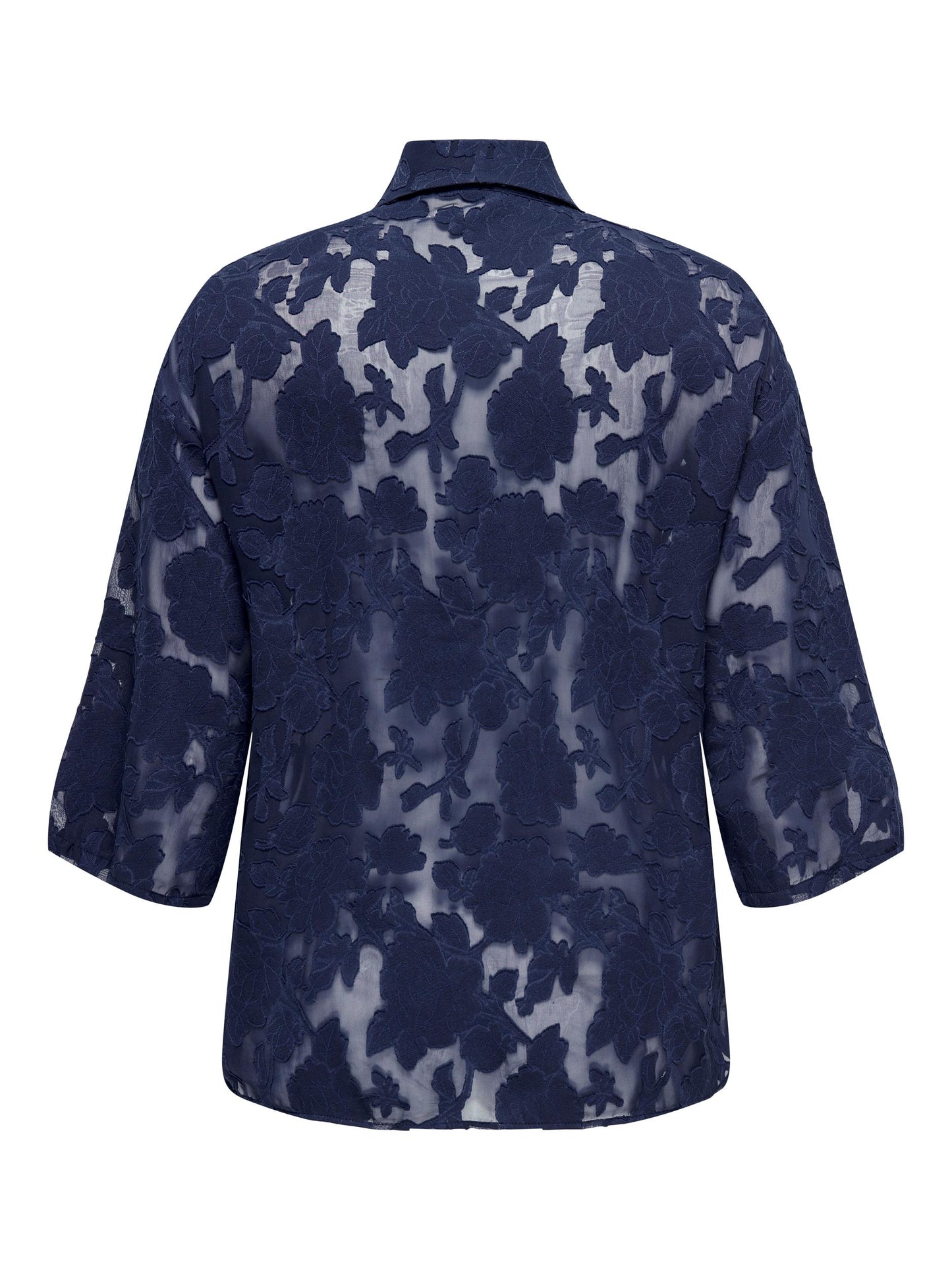 Only Carmakoma Cardellavine blouse blauw